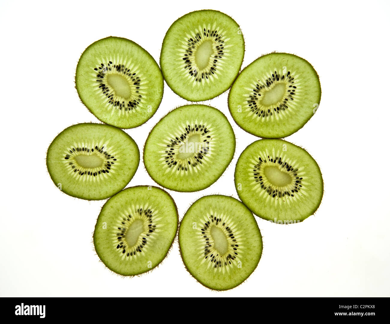 Kiwifruit Slices Hi Res Stock Photography And Images Alamy