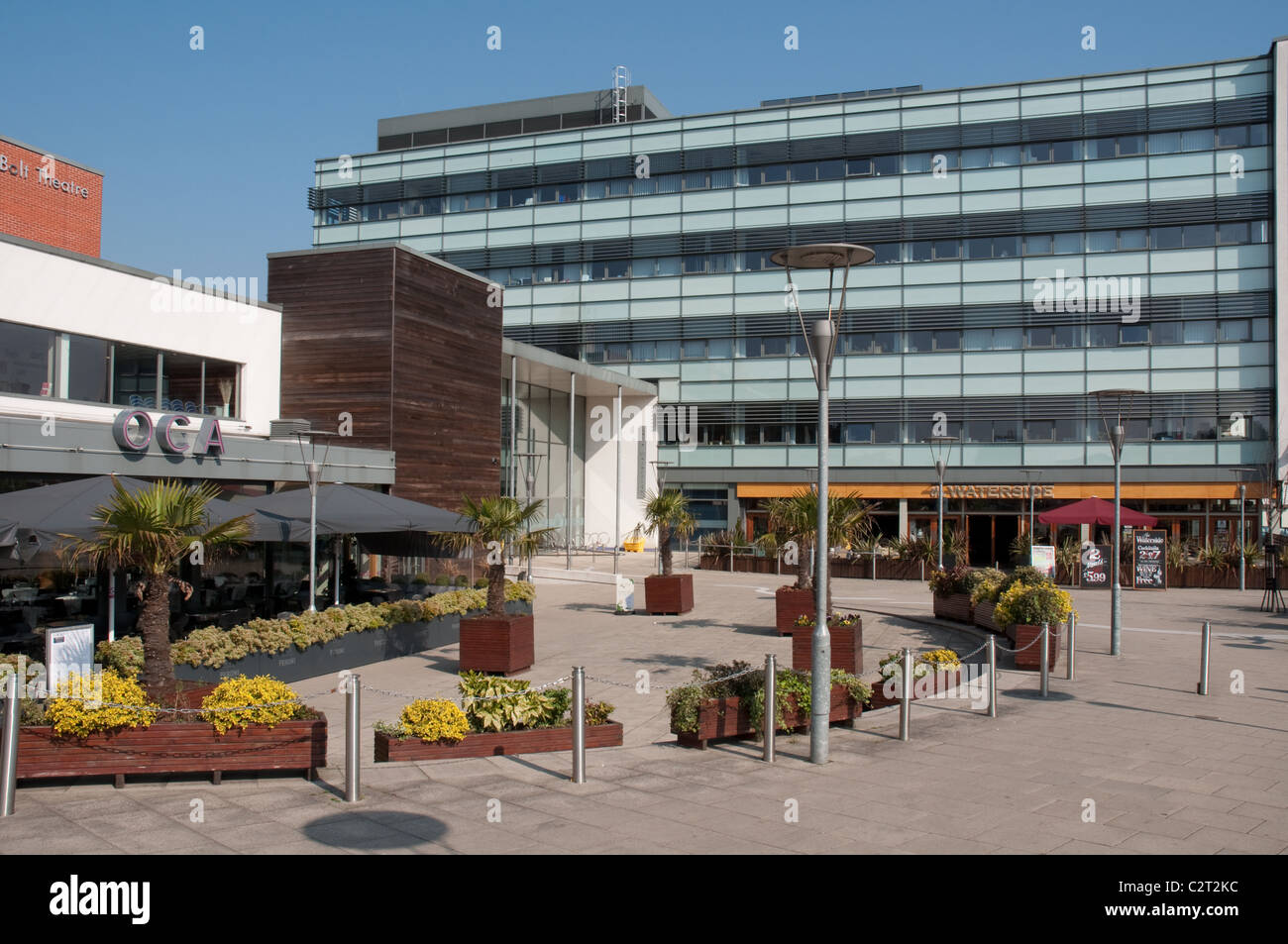 Waterside Plaza,Sale town centre, the development is home to an arts