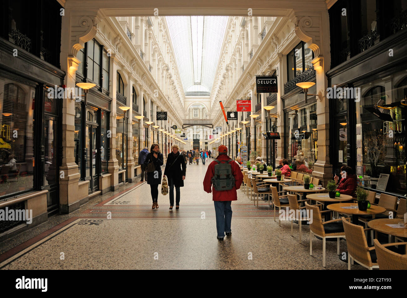Den Haag / The Hague ('s Gravenhaage). 'Passage' 19thC shopping Stock