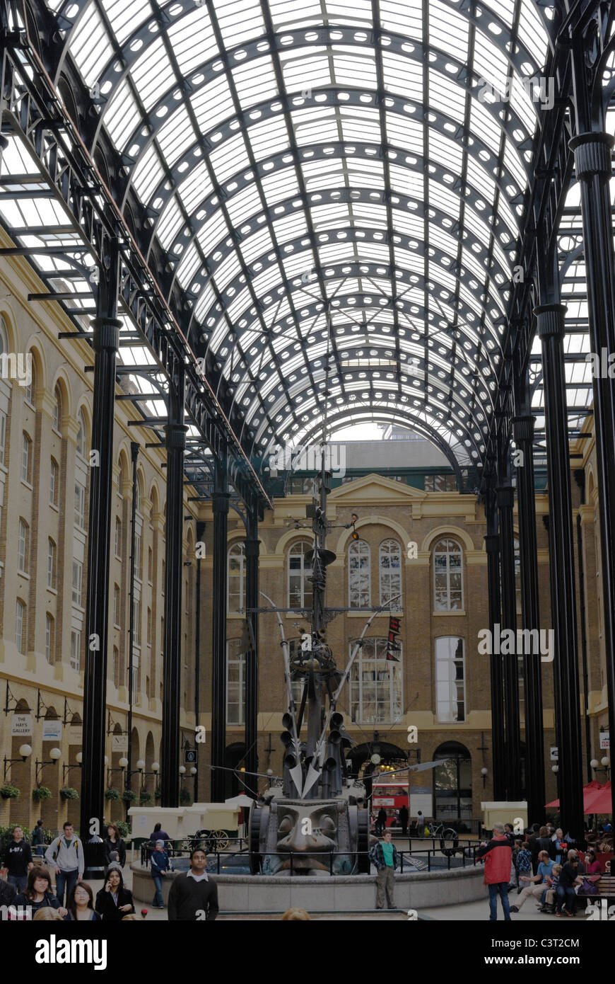 Converted Warehouse interior of shopping mall and office complex in converted Converted Warehouse interior of shopping mall and office complex in converted