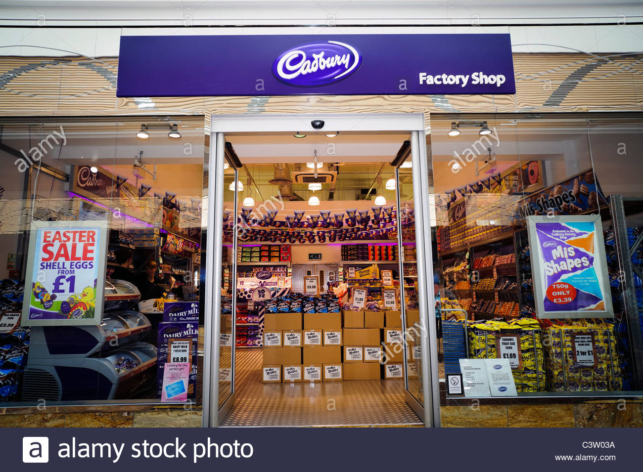 Cadbury factory shop Gloucester Quays, UK Stock Photo, Royalty Free Image: 36813598 - Alamy