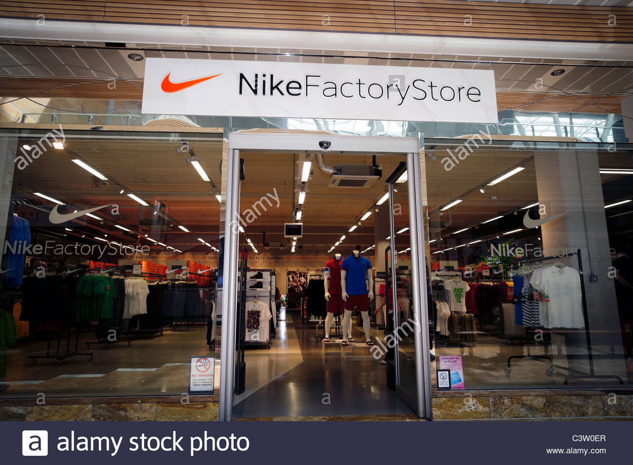 Nike factory shop Gloucester Quays, UK Stock Photo, Royalty Free Image: 36813919 - Alamy