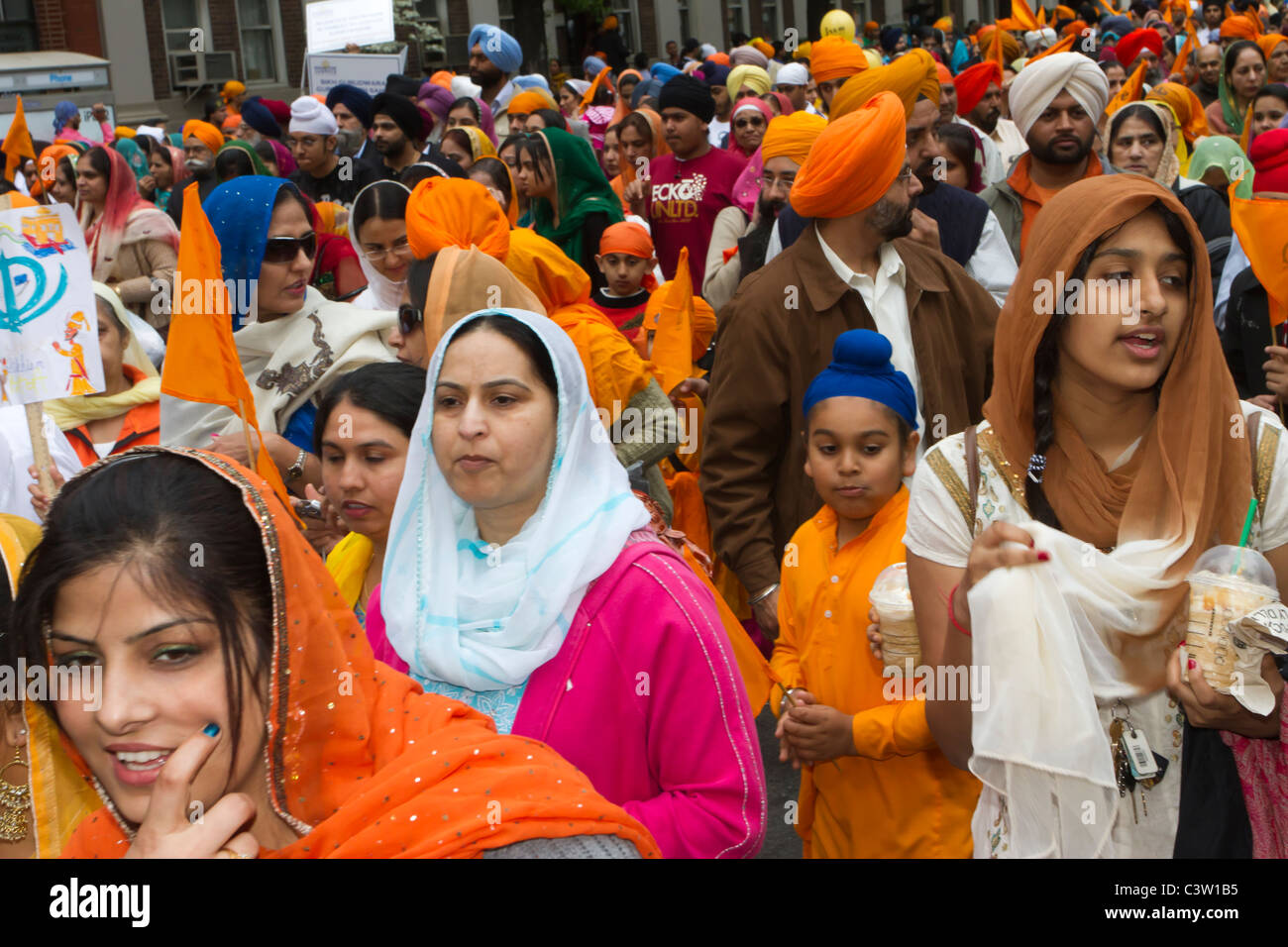 Sikh Day Parade New York Hi Res Stock Photography And Images Alamy