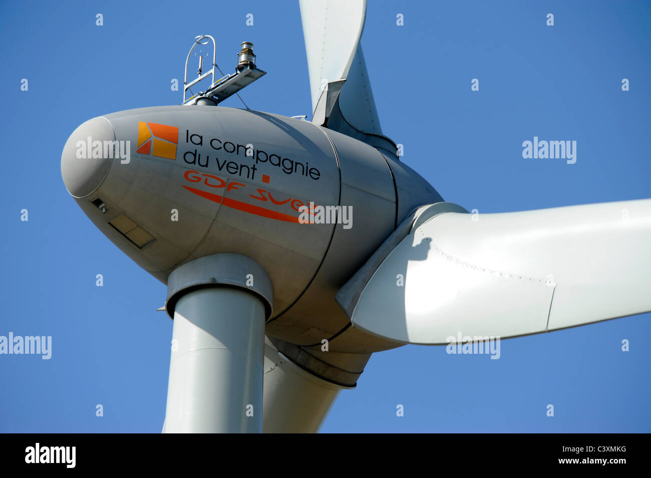 Wind turbine La Compagnie du Vent GDF SUEZ Manneville ès Plains