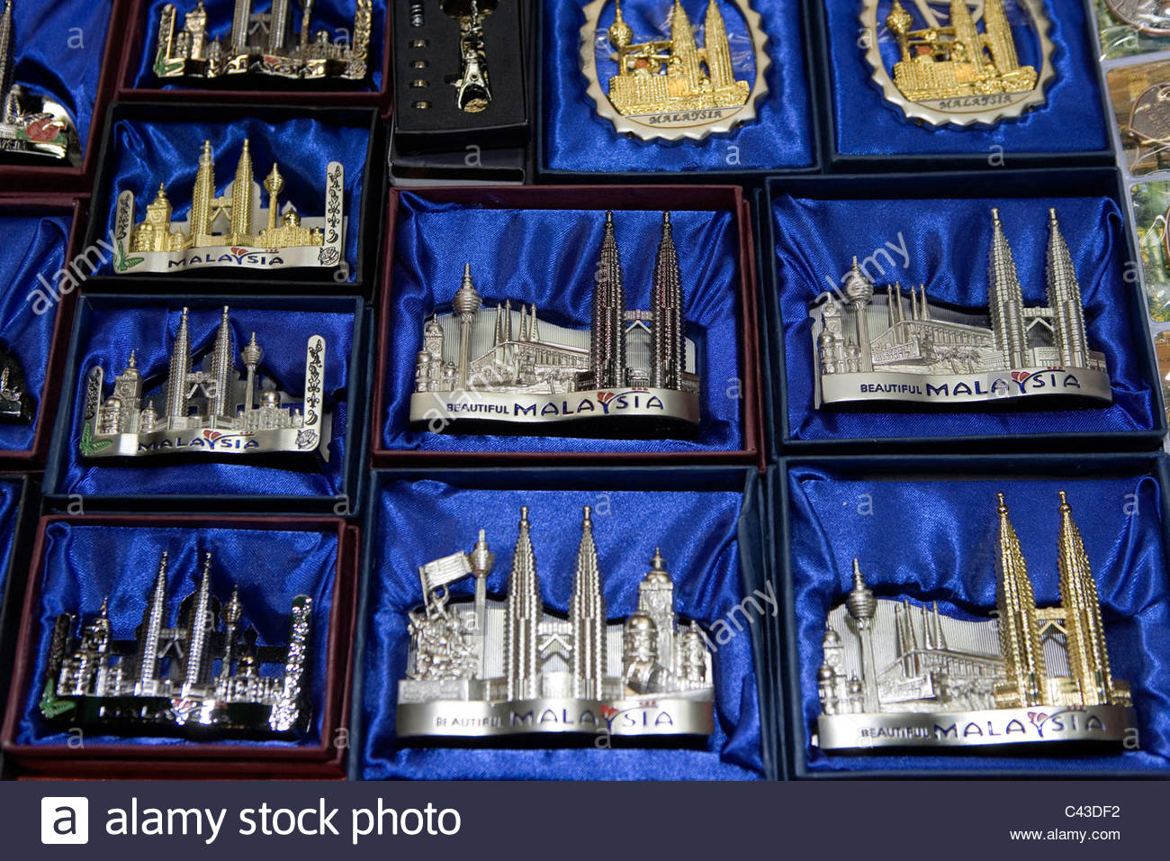 Malaysia, Kuala Lumpur, souvenirs Stock Photo, Royalty Free Image