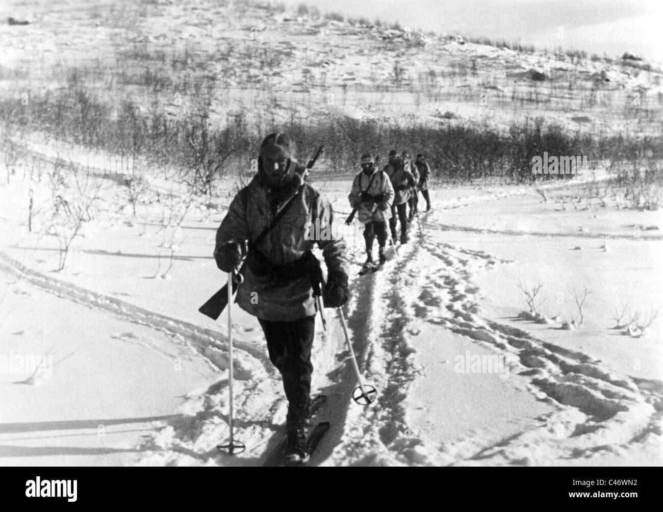 Second World War Murmansk front, Lapland (Sapmi), Finland, 19411944