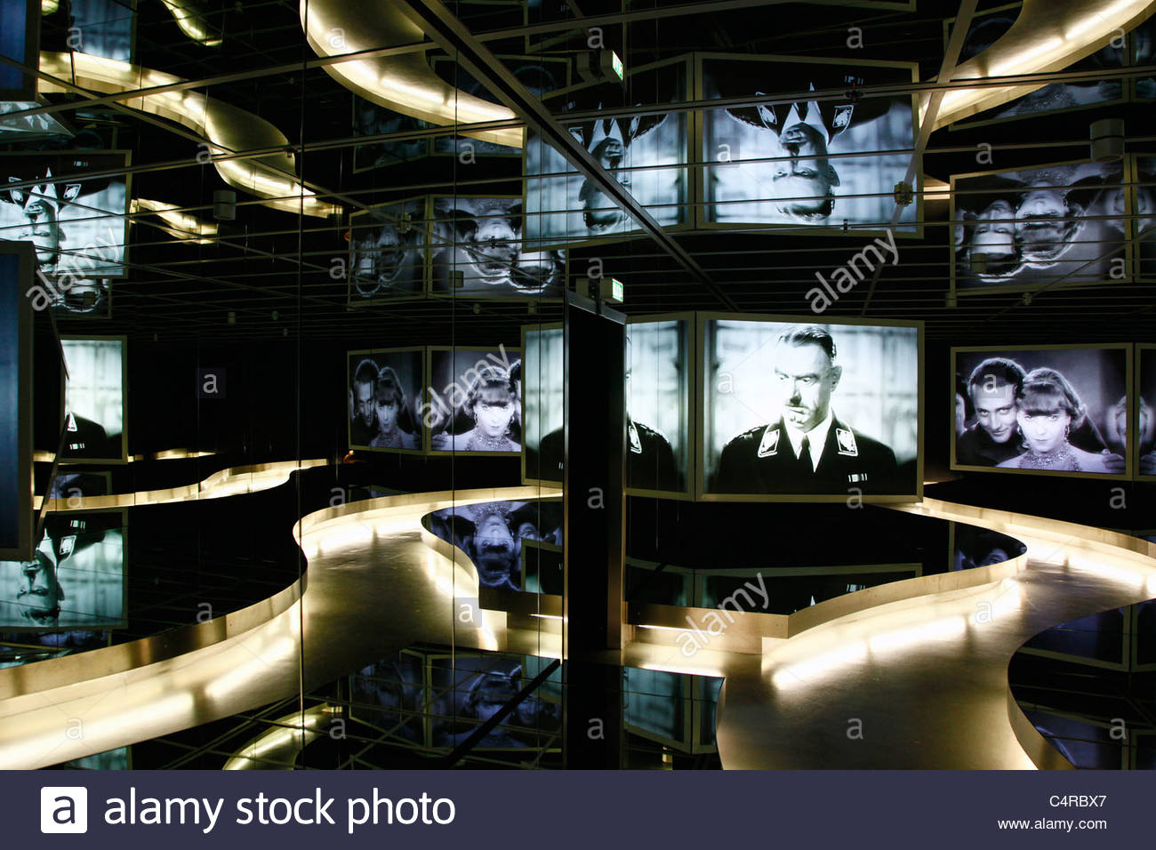 Exhibition Hall At The Deutsche Kinemathek Museum Fur Film Und Stock ...