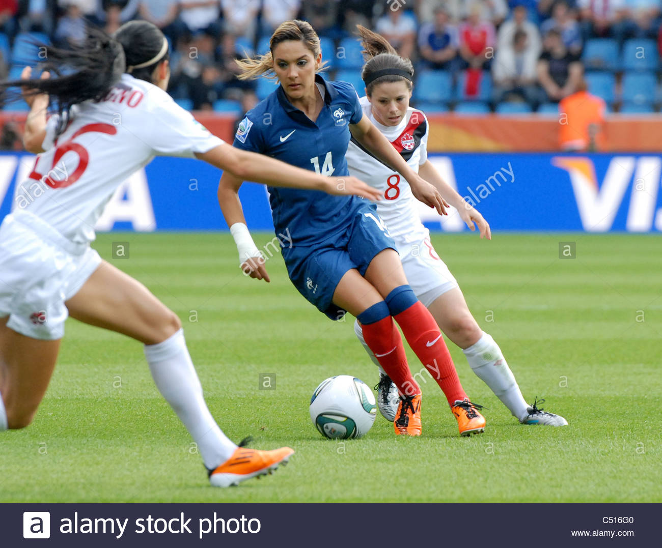 Football FIFA Women's World Cup Canada vs France 3062011 Louisa