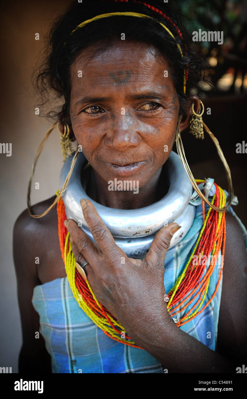 Gadba tribal people in the Indian state of Orissa Stock Photo - gadba-tribal-people-in-the-indian-state-of-orissa-C54891