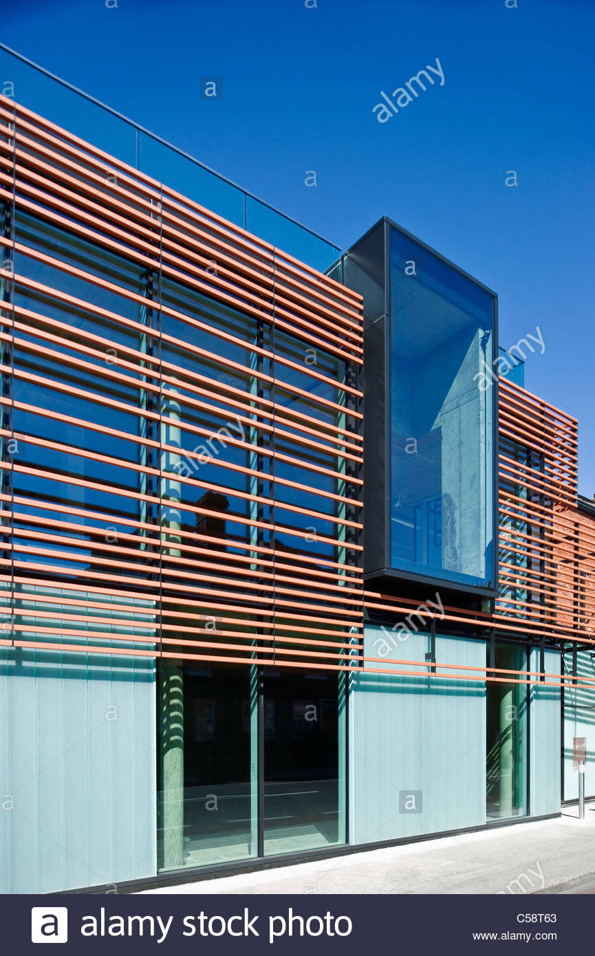 Modern Commercial Building Main Street Ranelagh Dublin Stock Photo