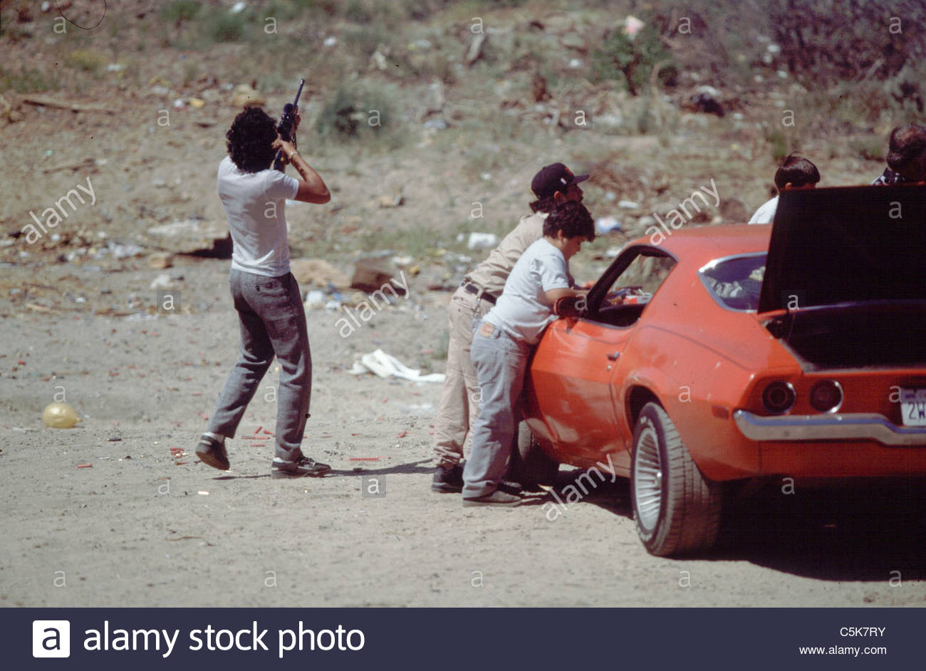 Guns Shooting People People Shooting Guns in The