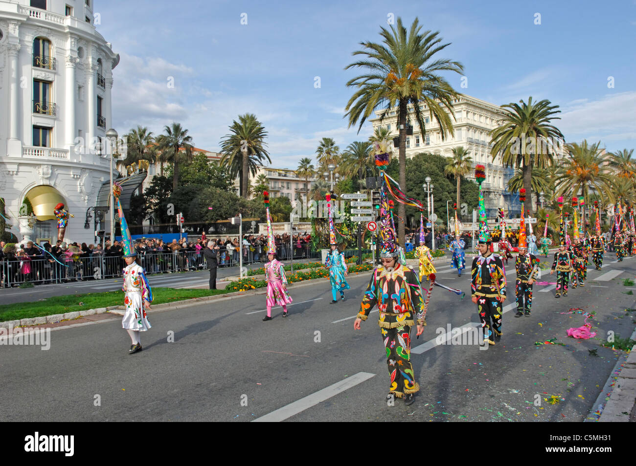 Bataille De Fleurs Flower Parade Nice In The Alpes Maritimes 06