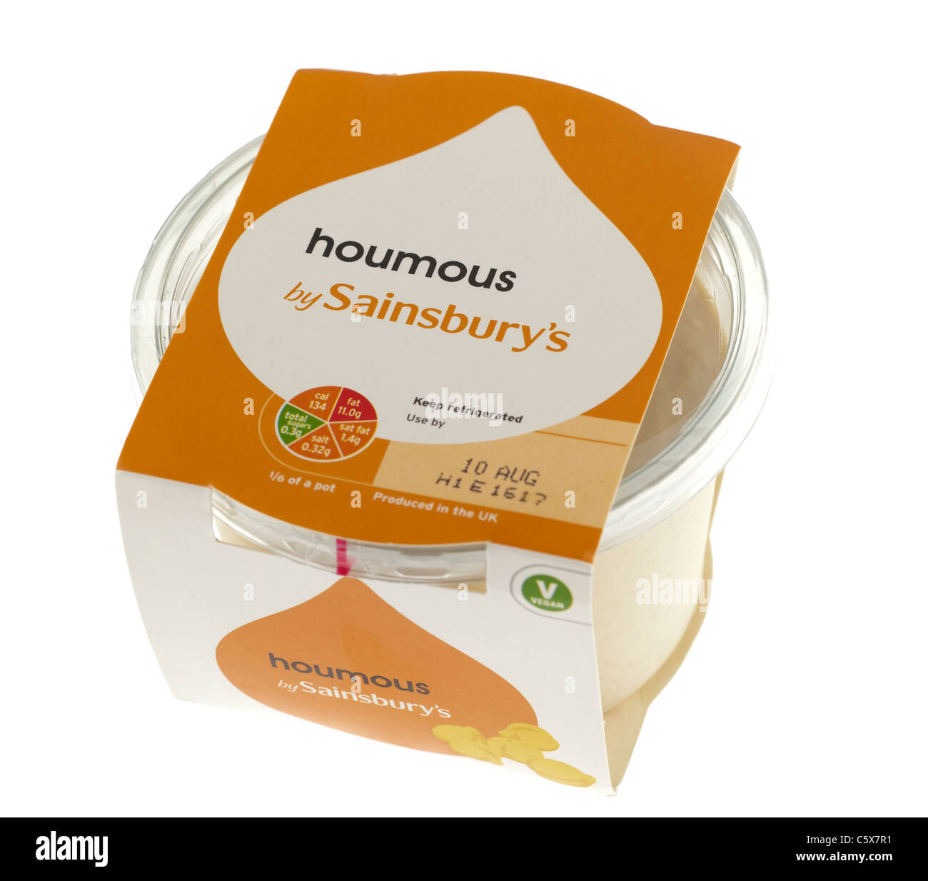 Tub of Sainsburys Houmous Stock Photo, Royalty Free Image 38070901 Alamy