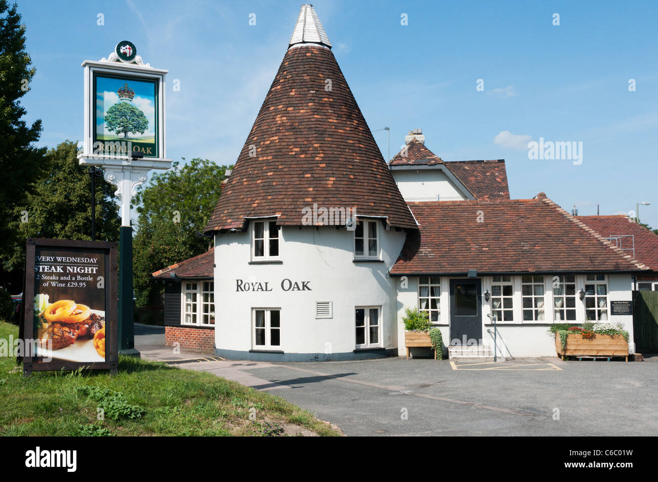 The Royal Oak public house at Green Street Green, Orpington in Kent