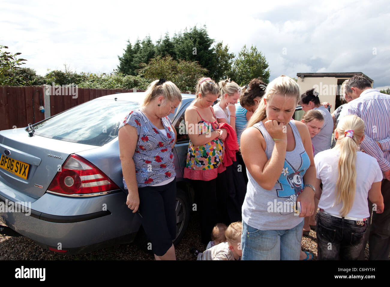 Dale Farm, on the outskirts of Basildon, Essex, the largest Irish Stock