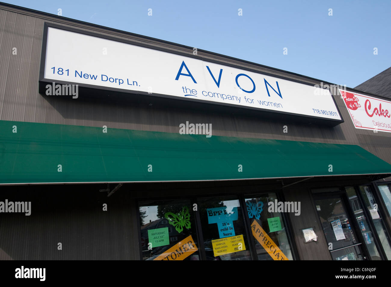 Stock Photo - An Avon store is pictured in New York City, NY Sunday July 31, 2011