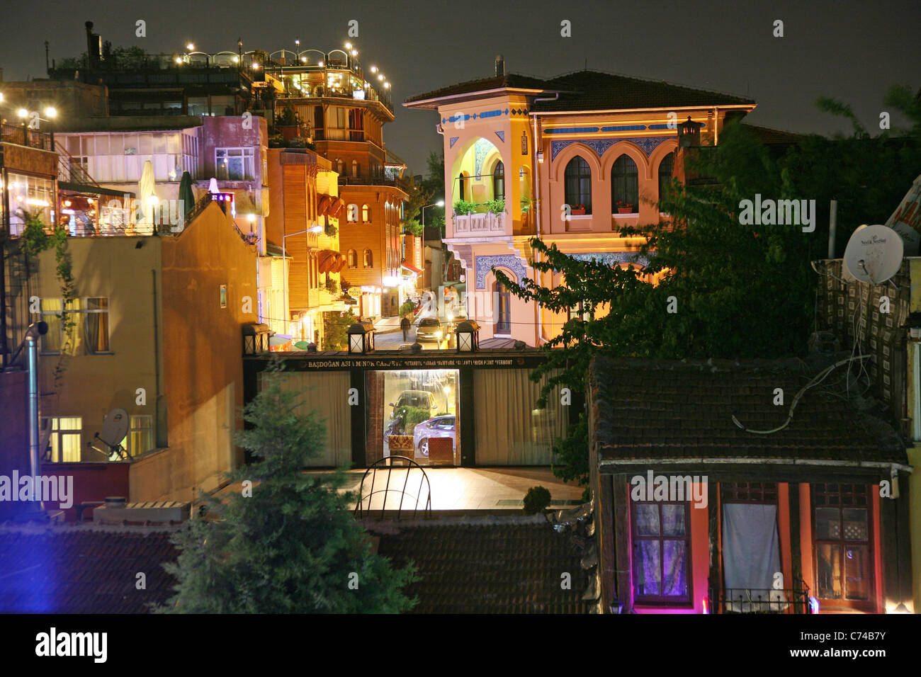 Colorful Houses Of Sultanahmet District Hi Res Stock Photography And