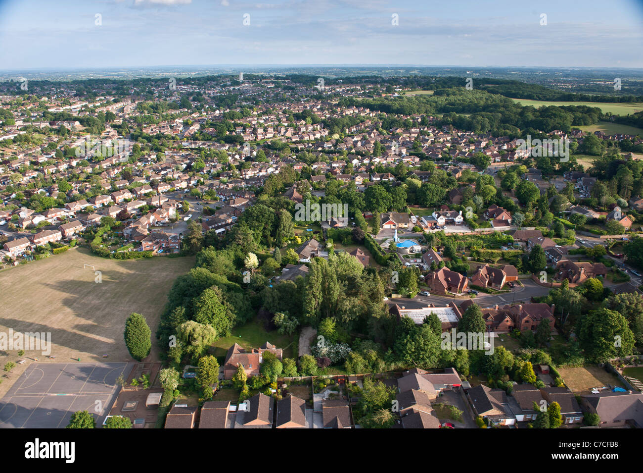 Aerial view of Reading, Berkshire, UK Stock Photo 38998828 Alamy