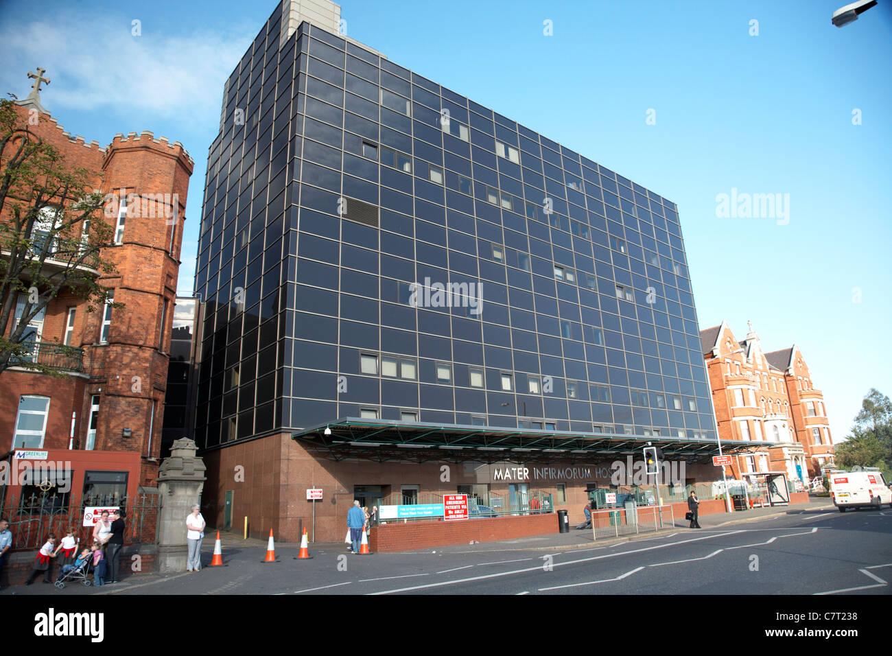 Mater Infirmorum Hospital, Belfast, Northern Ireland, UK Stock Photo