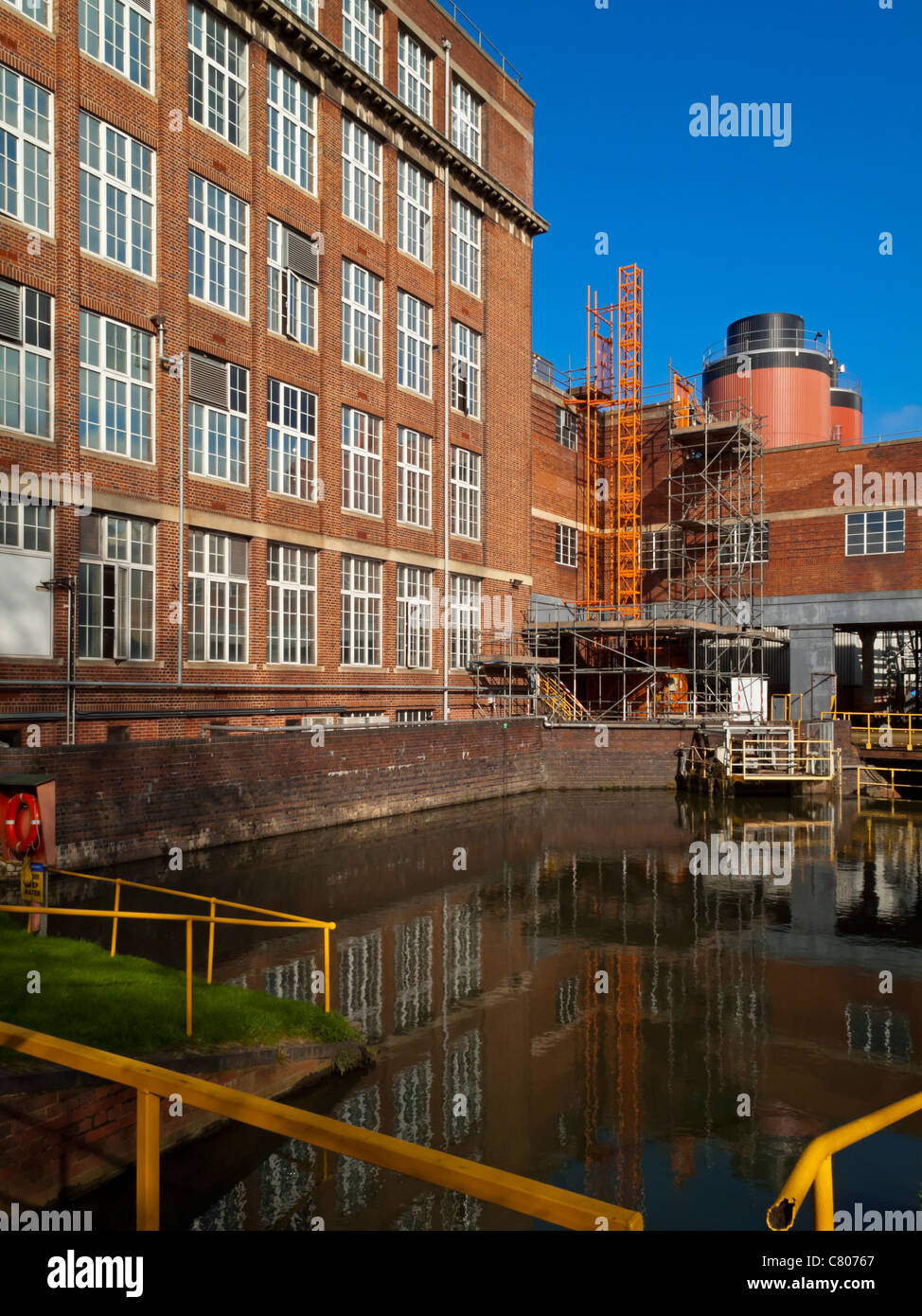Cadbury's chocolate factory in Bournville Birmingham England UK Stock