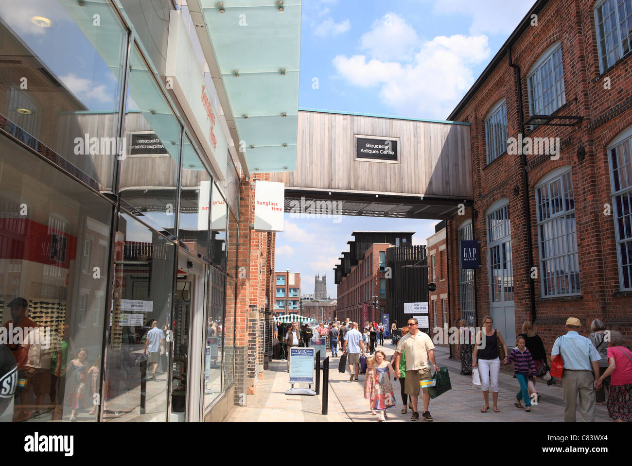 Gloucester Antiques Centre/Quays Designer Outlet Centre, Gloucester