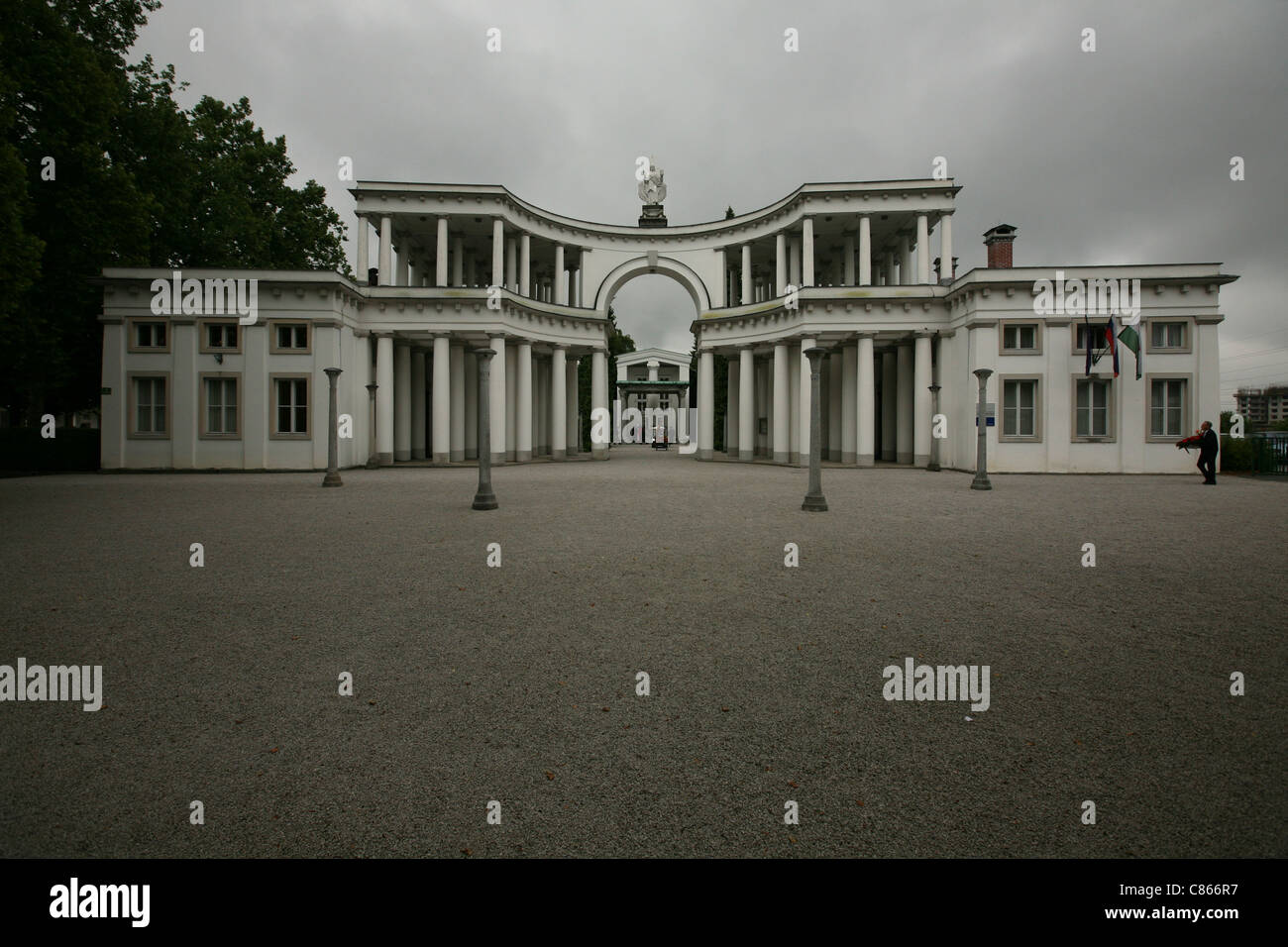 Entrance Gate By Architect Joze Plecnik 1940 To The Zale Central