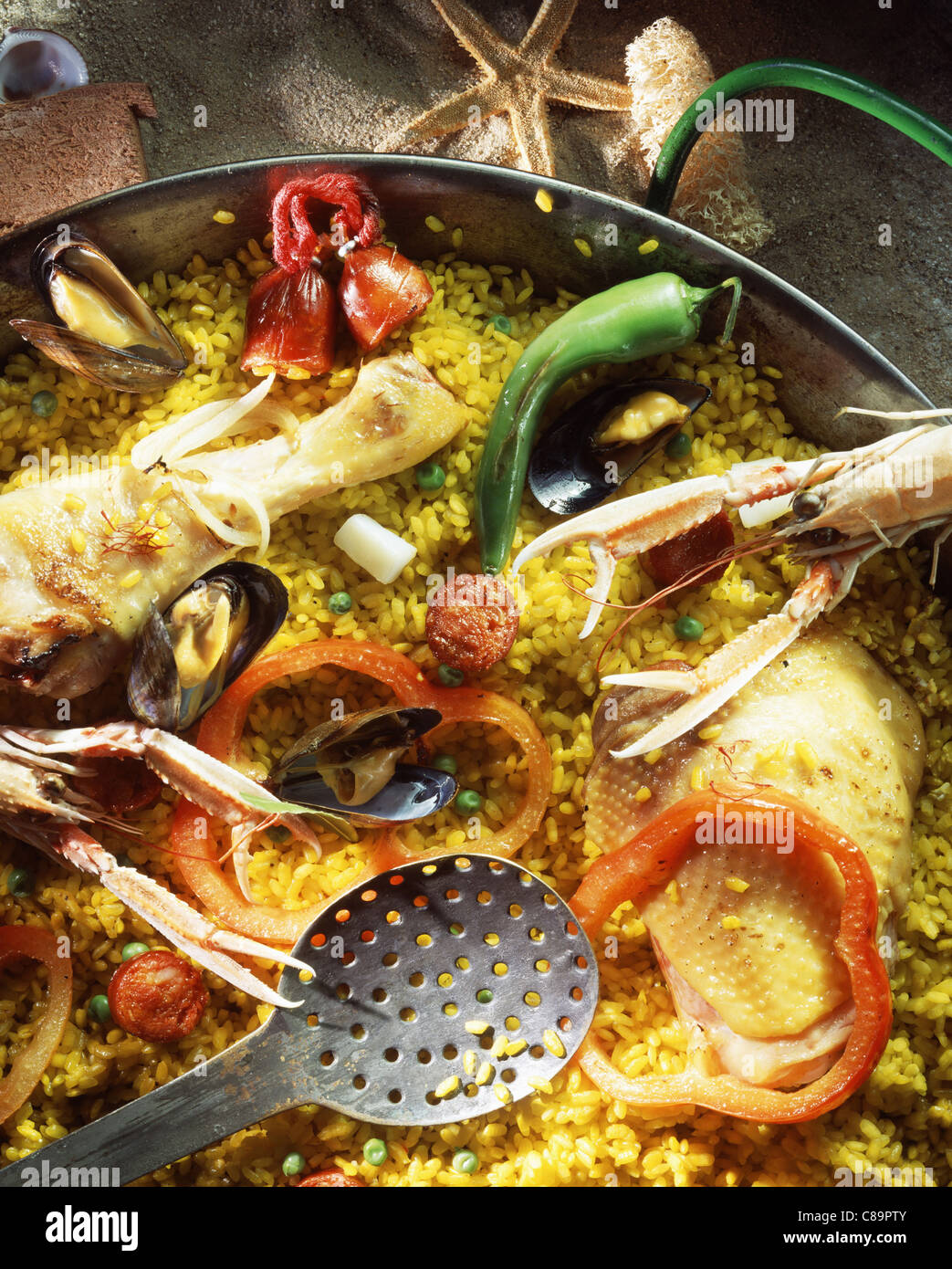 Paella Stock Photo, Royalty Free Image 39553499 Alamy