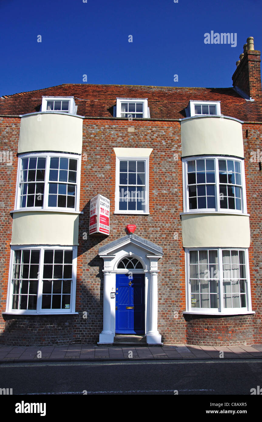 Period house, Cheap Street, Newbury, Berkshire, England, United Stock Photo, Royalty Free Image