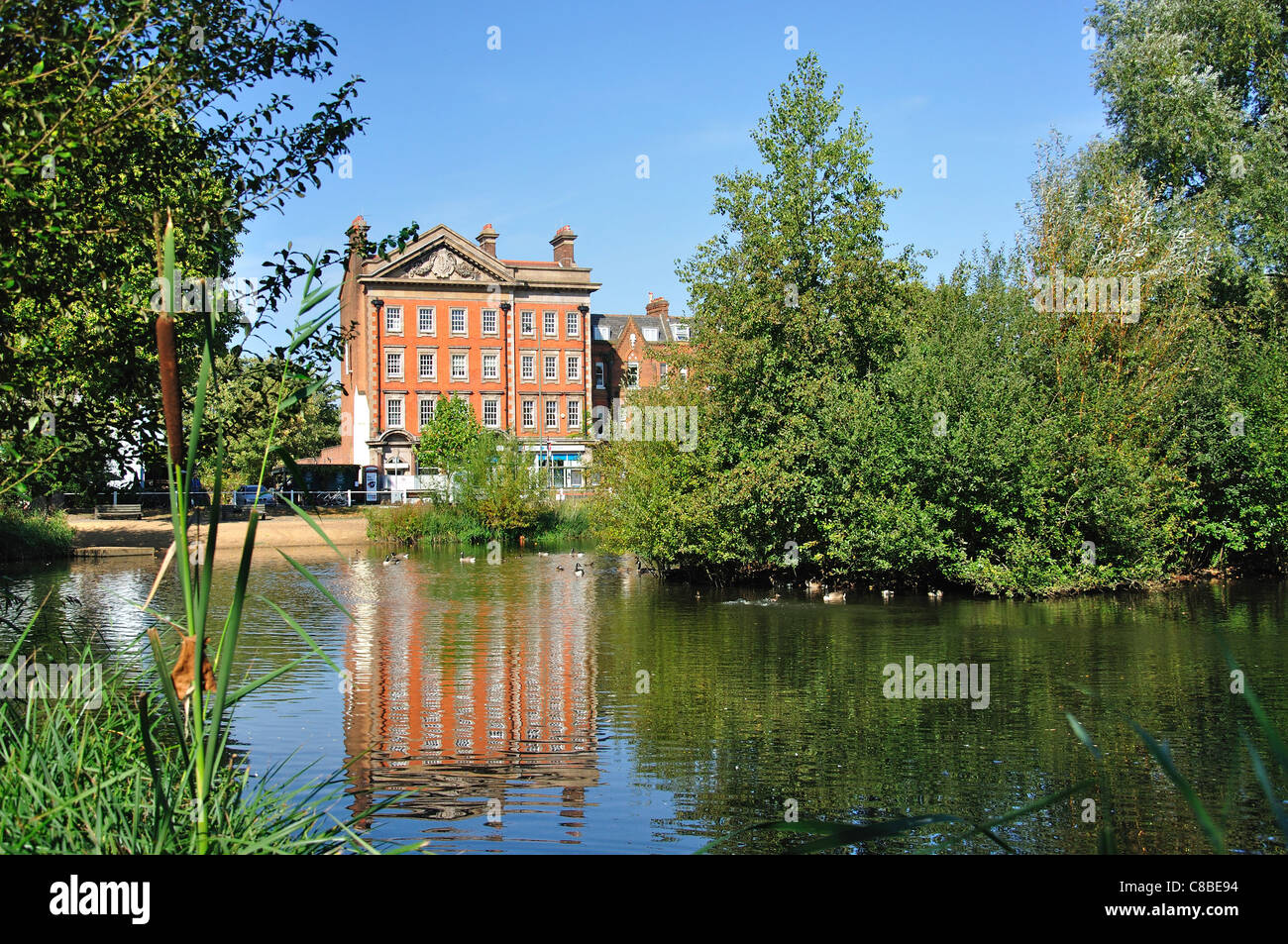 Barnes Village Pond Barnes London Borough Of Richmond Upon Thames