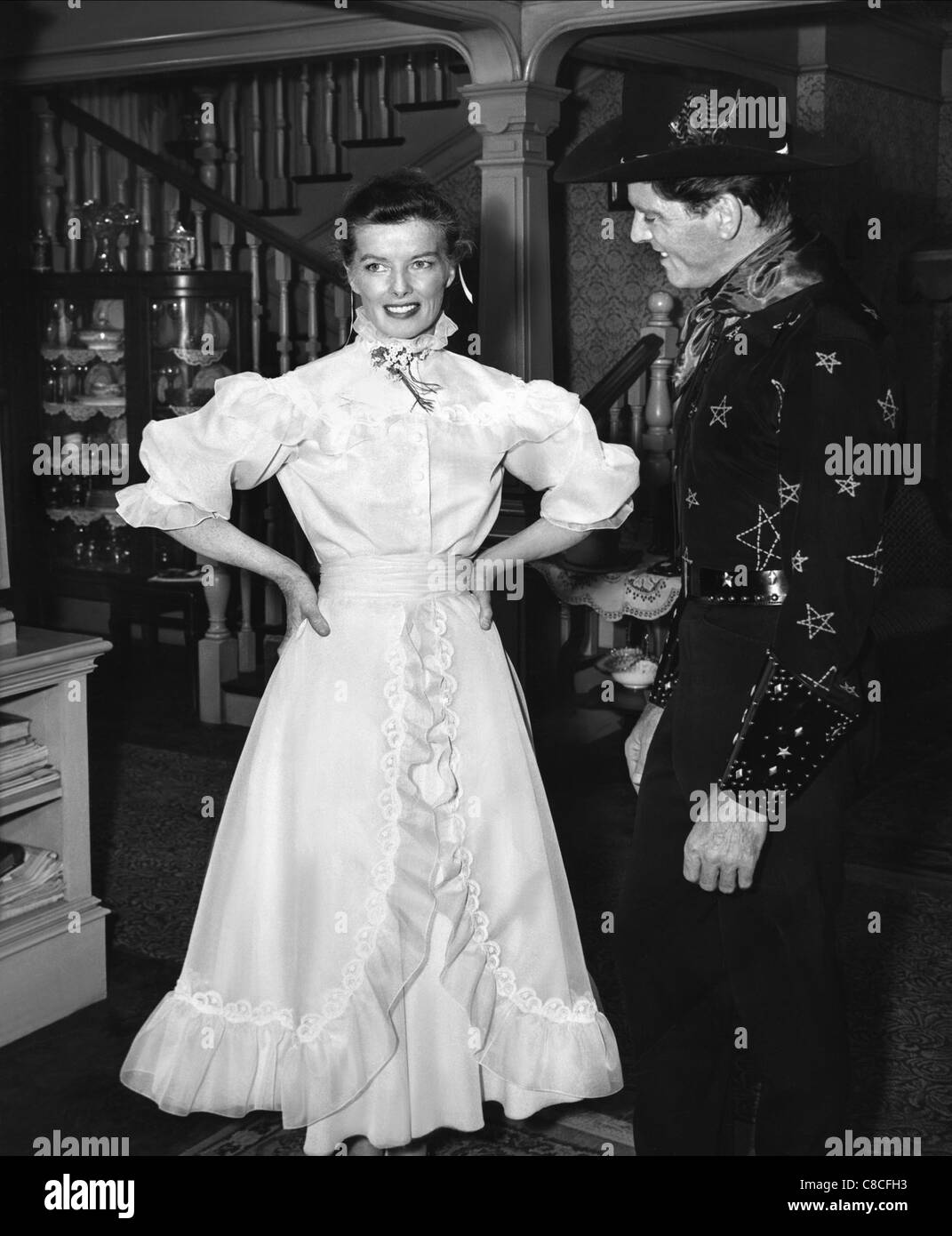 KATHARINE HEPBURN & BURT LANCASTER THE RAINMAKER (1956 Stock Photo, Royalty Free Image 39613647