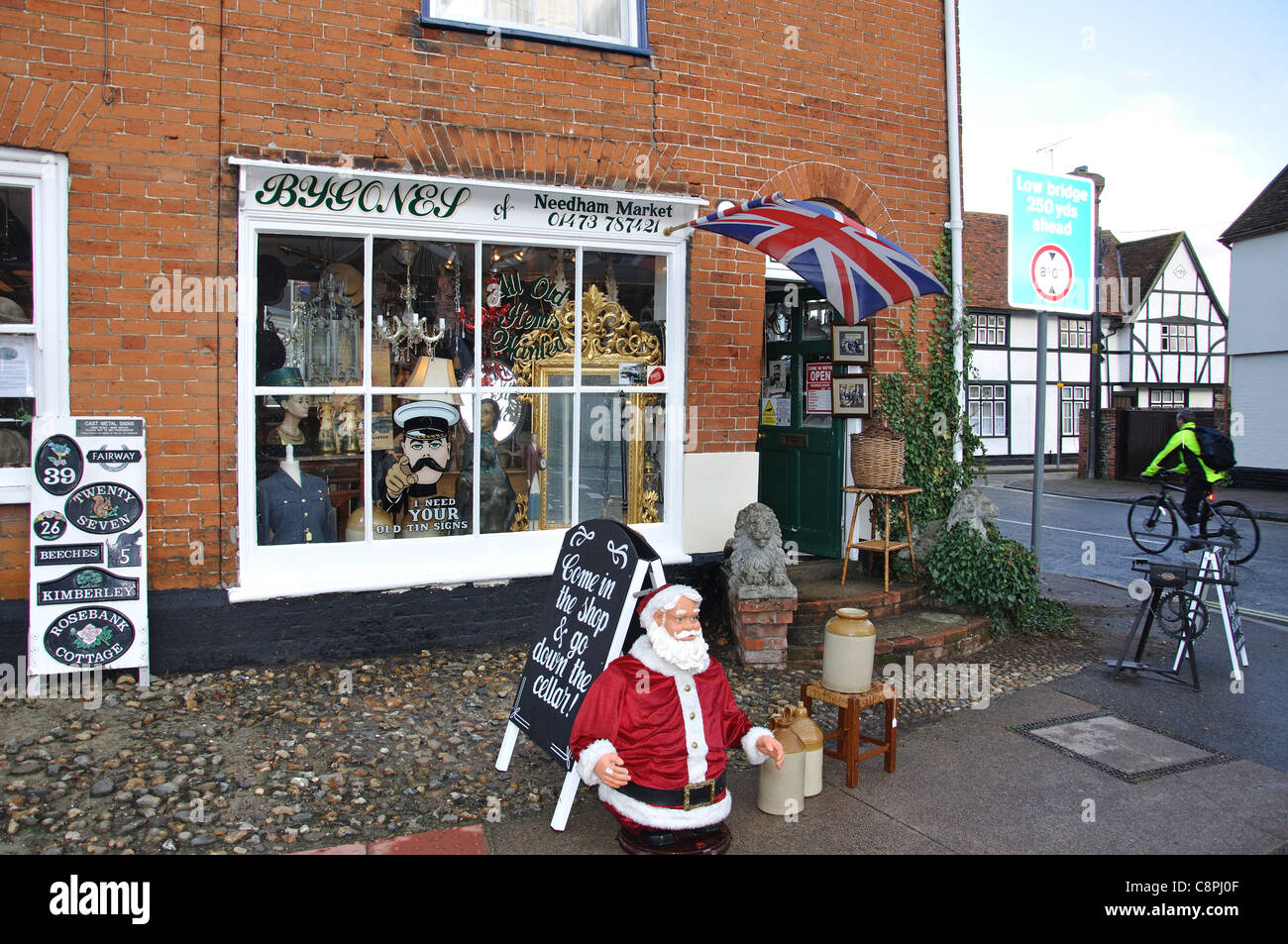 Bygones antique & collectables shop, High Street, Needham Market Stock