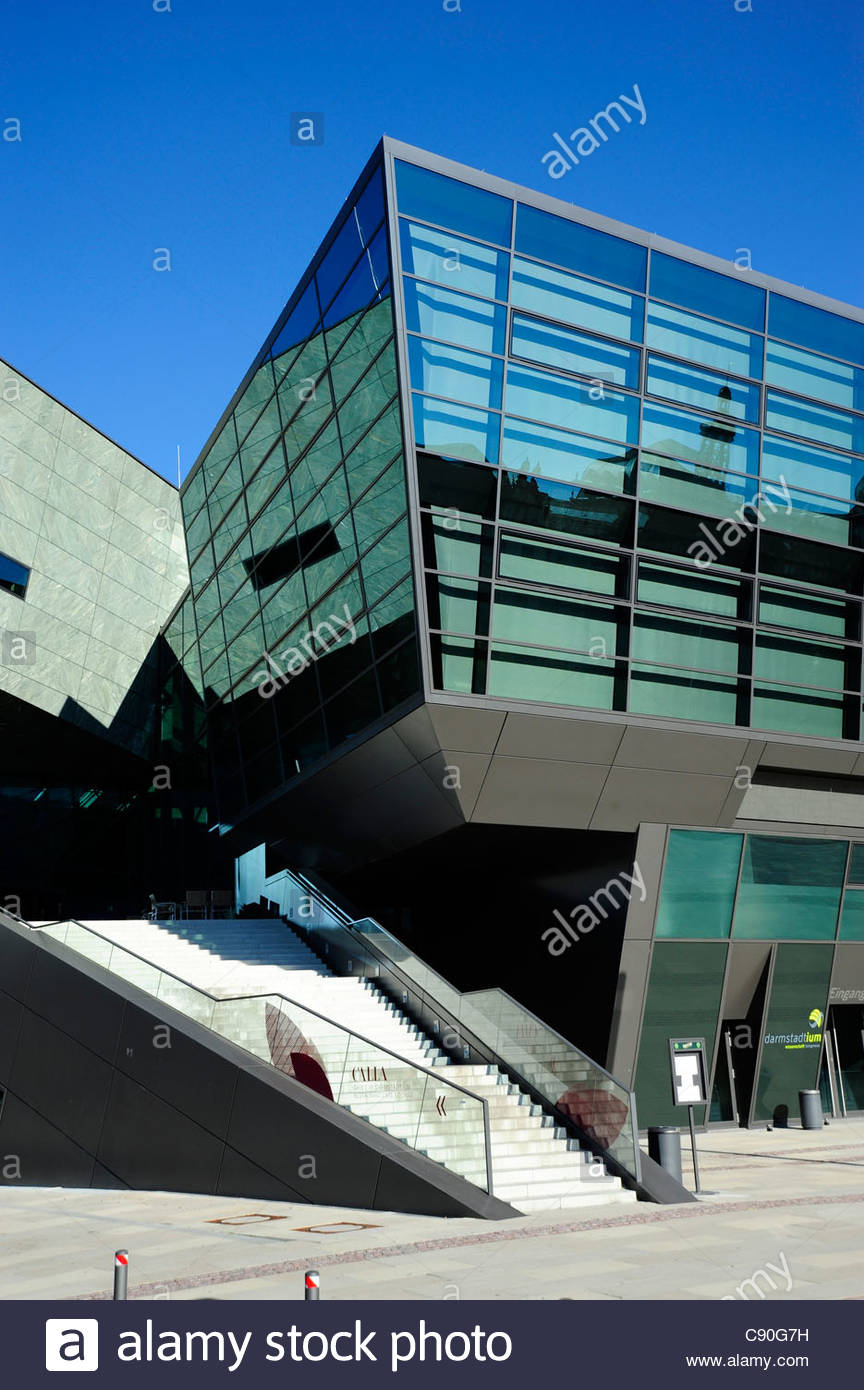 Modern Architecture Europe modern architecture, darmstadtium, a convention centre in the city Modern Architecture Europe modern architecture, darmstadtium, a convention centre in the city