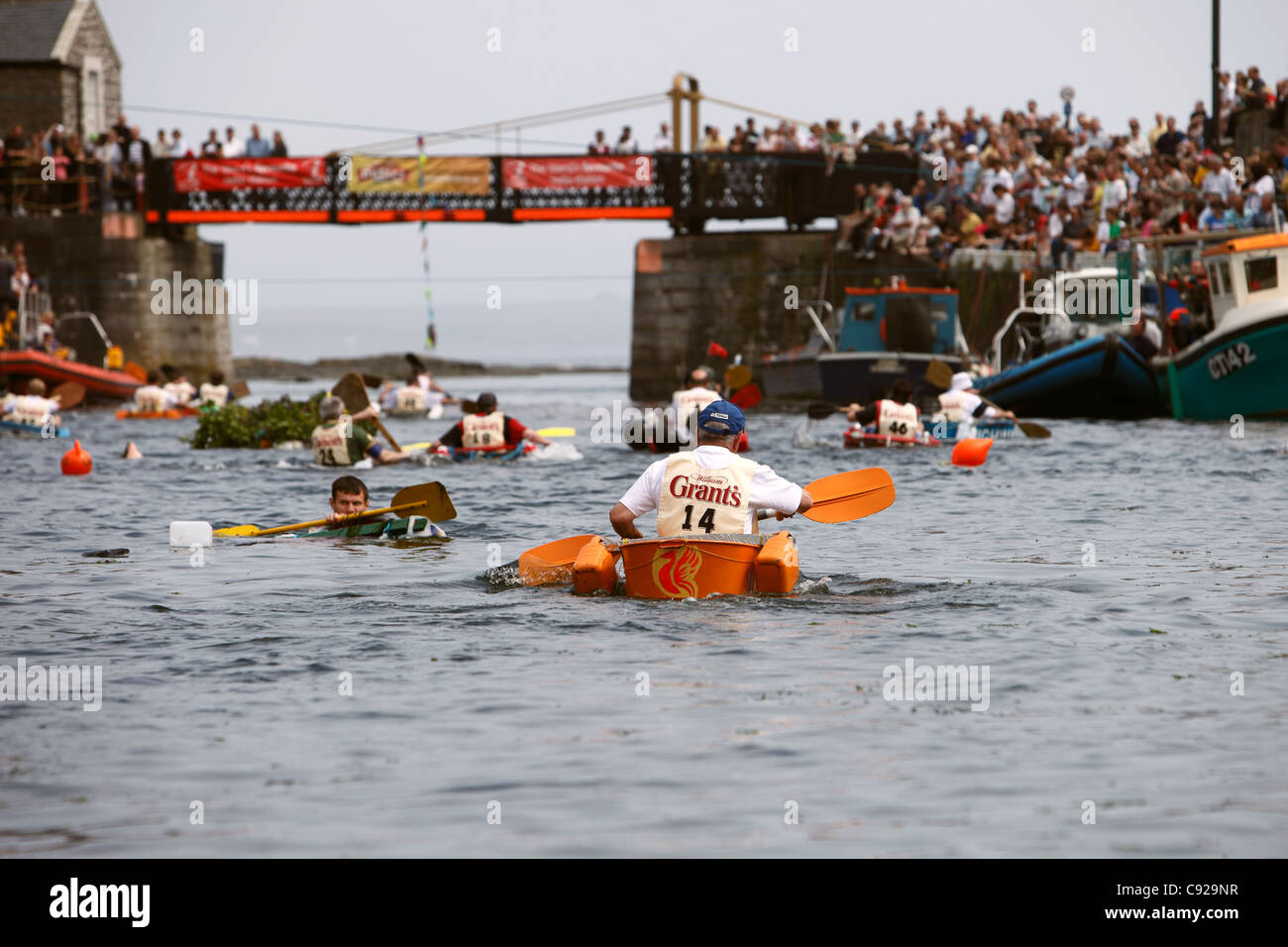The quirky annual World Tin Bath Championships held on a summer Stock