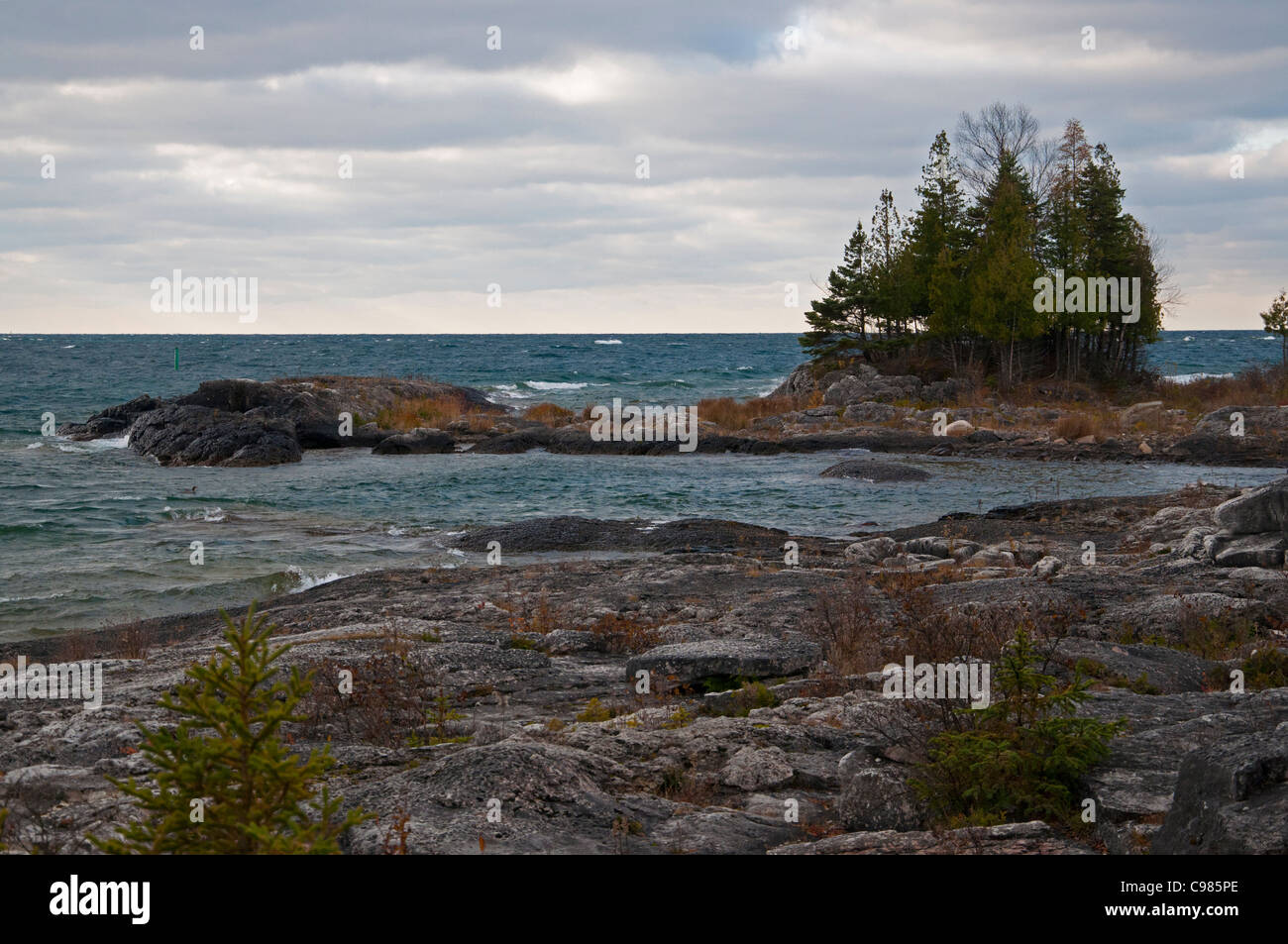 A View Of Lake Huron From South Baymouth Manitoulin Island Ontario