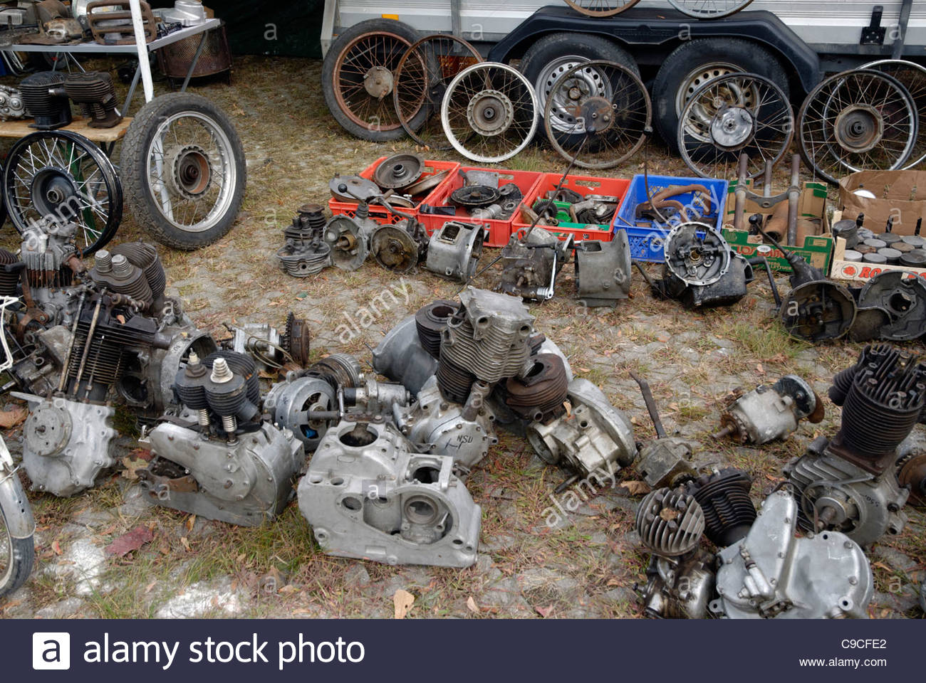 Vintage Motorcycle Engines 9