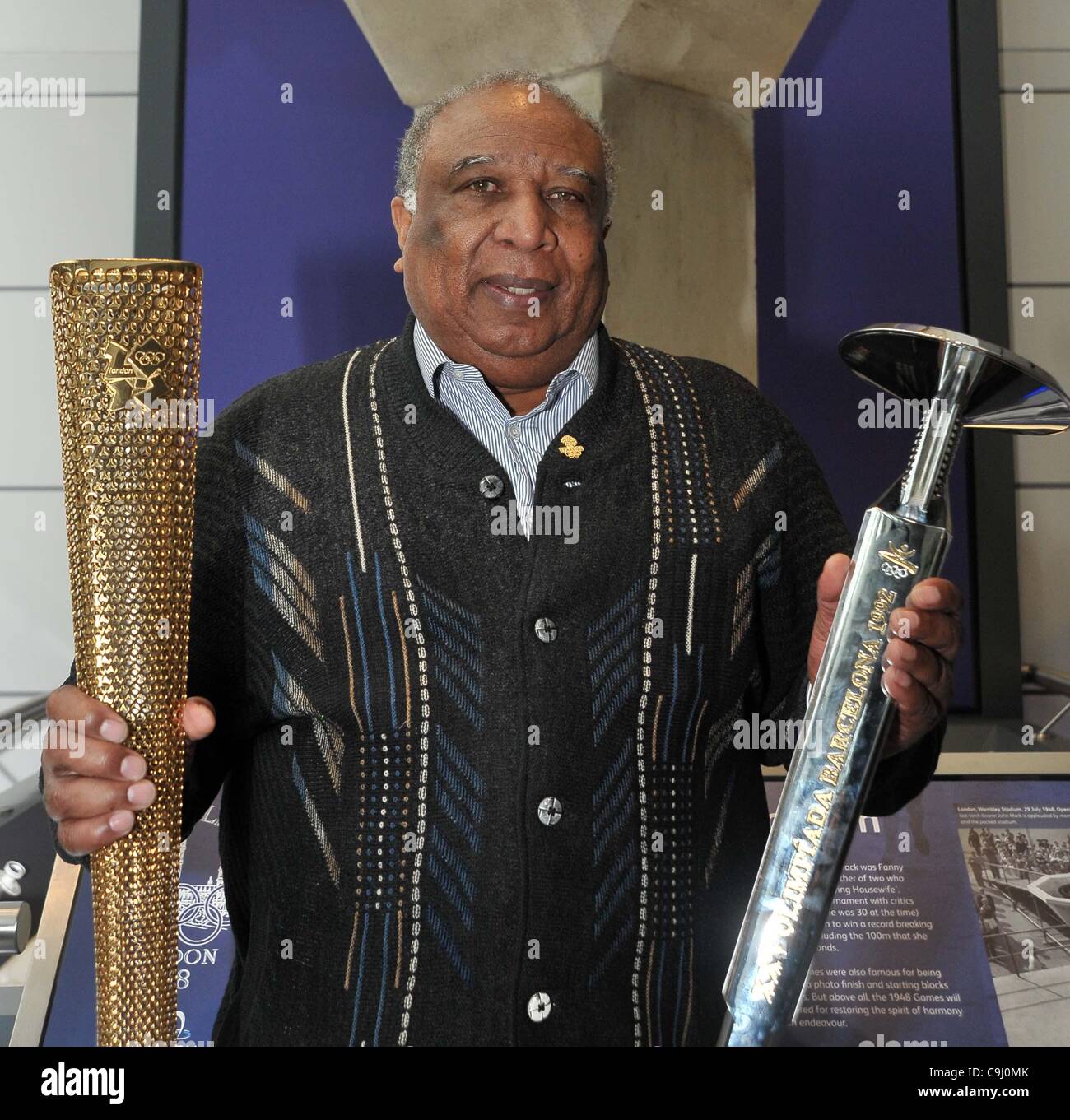 WEMBLEY STADIUM, LONDON, UK, Tuesday 10/01/2012. Jim Redmond with the ...