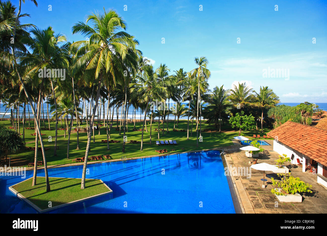 Blue Water Hotel Wadduwa Sri Lanks Asia Stock Photo, Royalty Free Image 41592702 Alamy