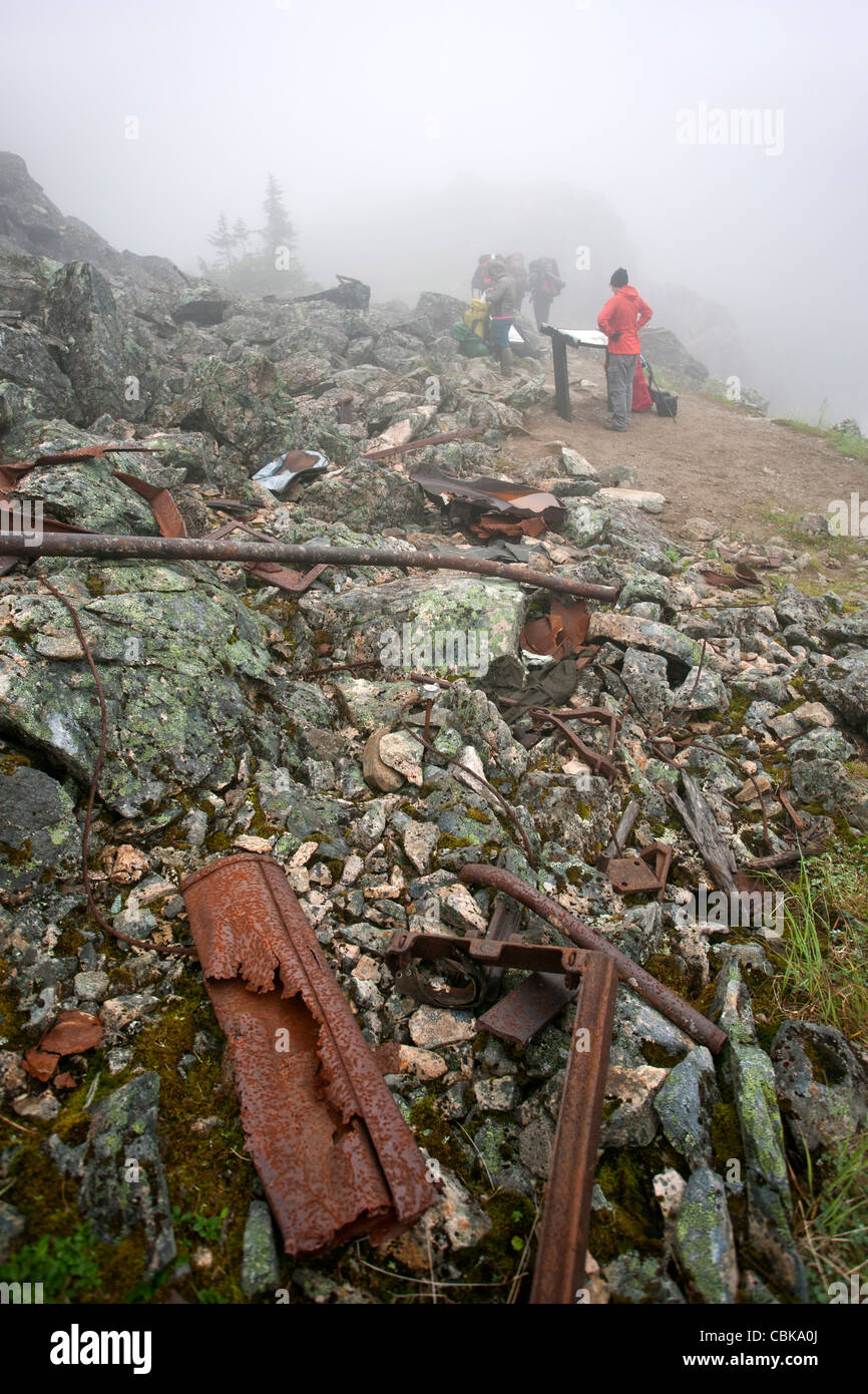 Old artifacts. Chilkoot Trail. Klondike Gold Rush Historic National