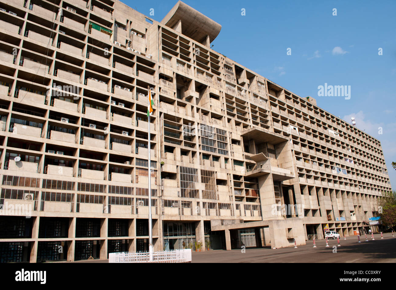 Secretariat building, Capitol Complex, by Le Corbusier, Chandigarh