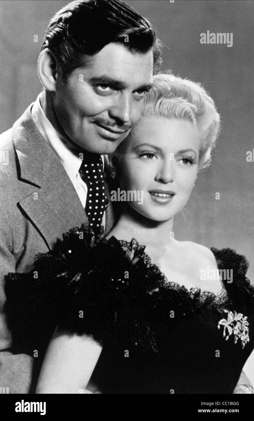 CLARK GABLE & LANA TURNER HONKY TONK (1941 Stock Photo, Royalty Free