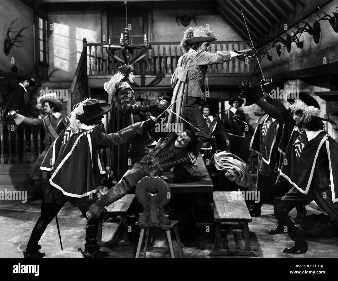 GENE KELLY THE THREE MUSKETEERS (1948 Stock Photo, Royalty Free Image