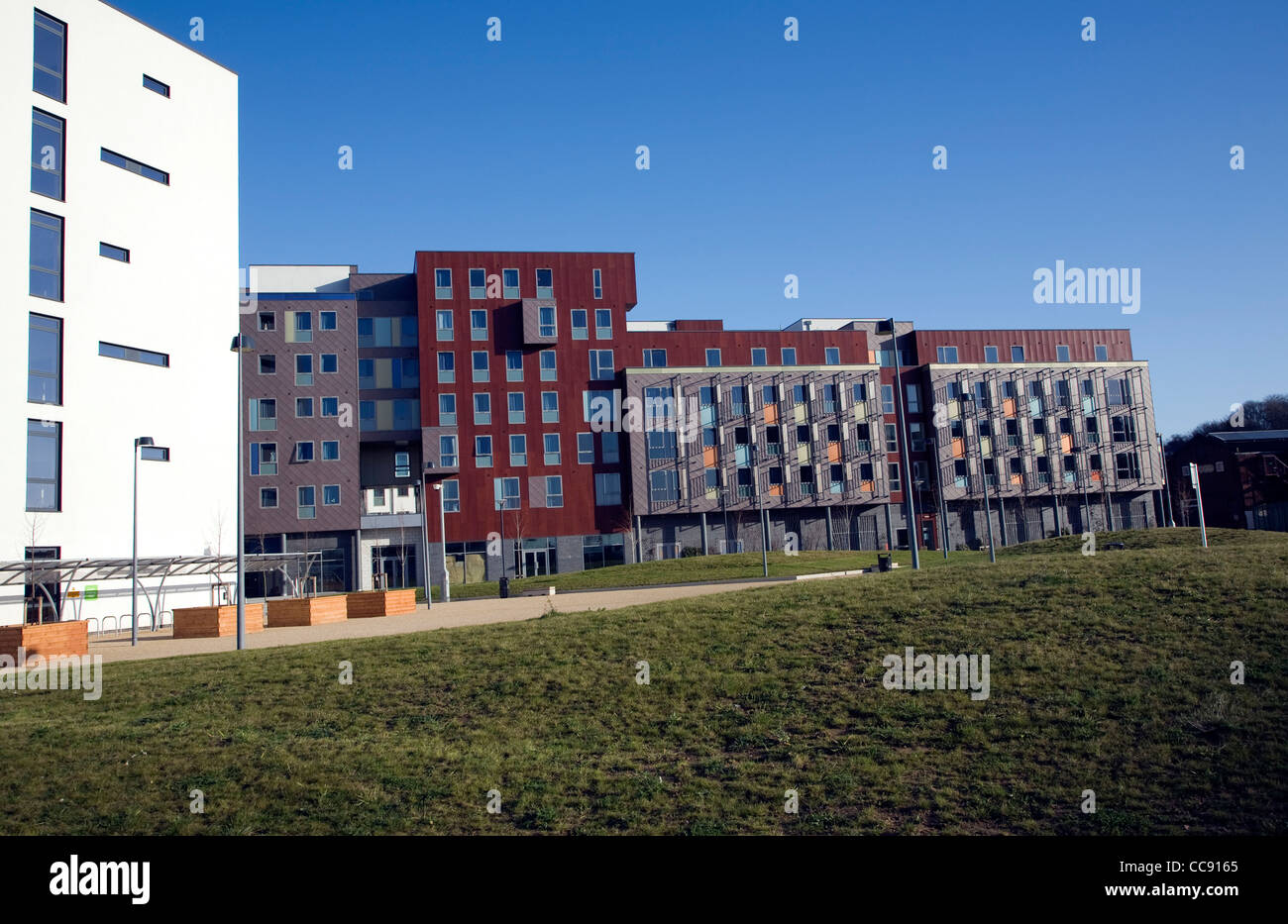 Athena Hall private student Wet Dock Ipswich Stock Photo
