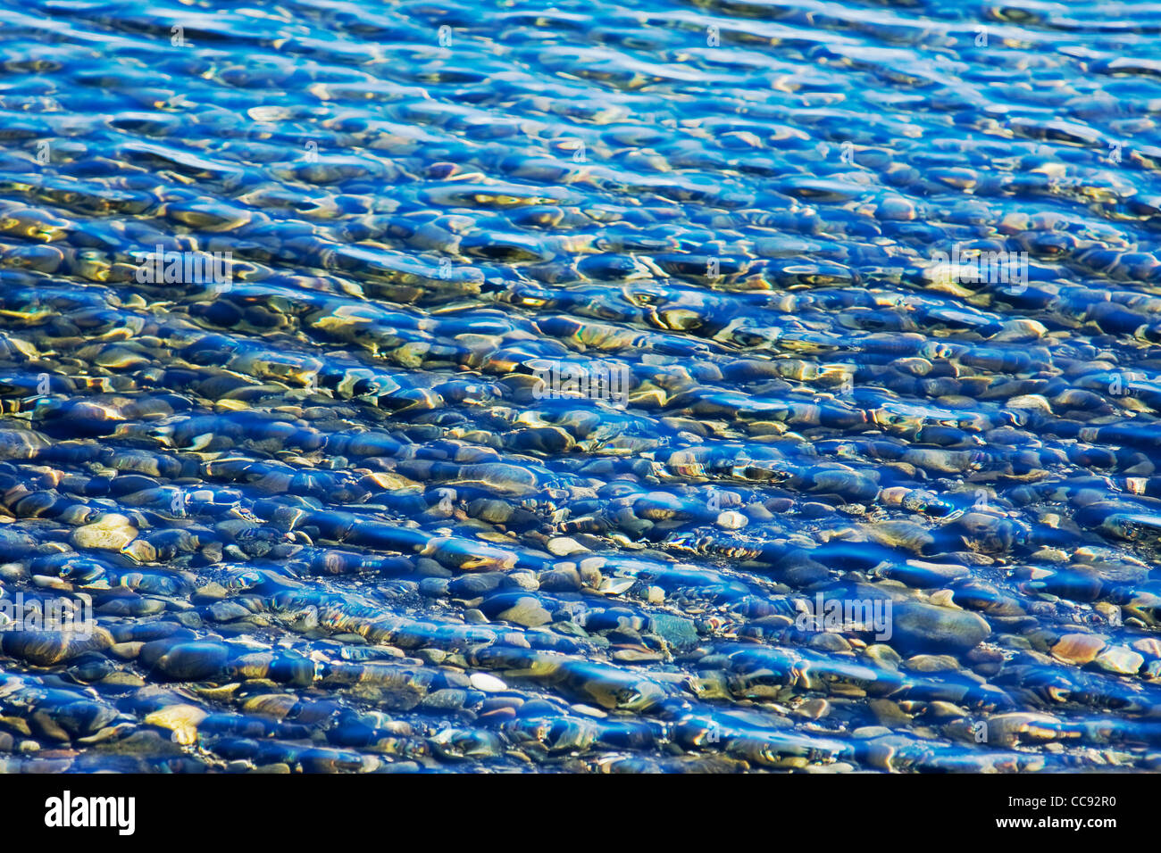 rippling water