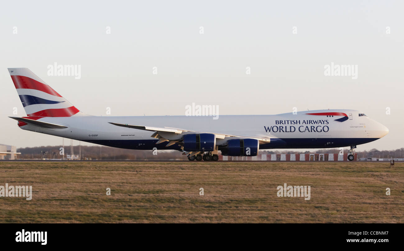 Global Supply Systems Boeing 7478F in British Airways World Cargo