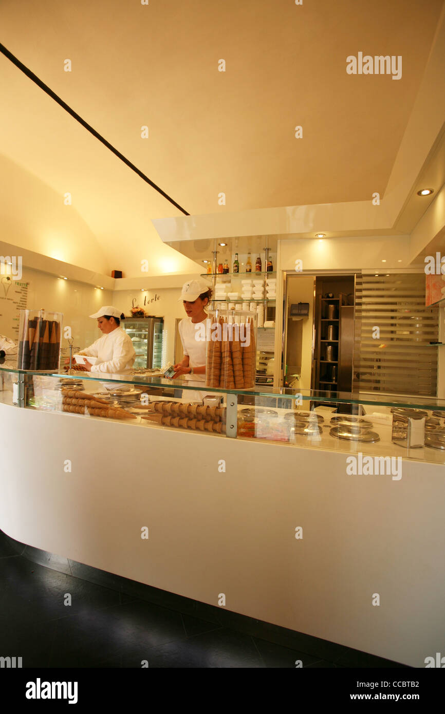 Amedeo Antica Gelateria Ice Cream Shop Boccadasse Ligury Italy