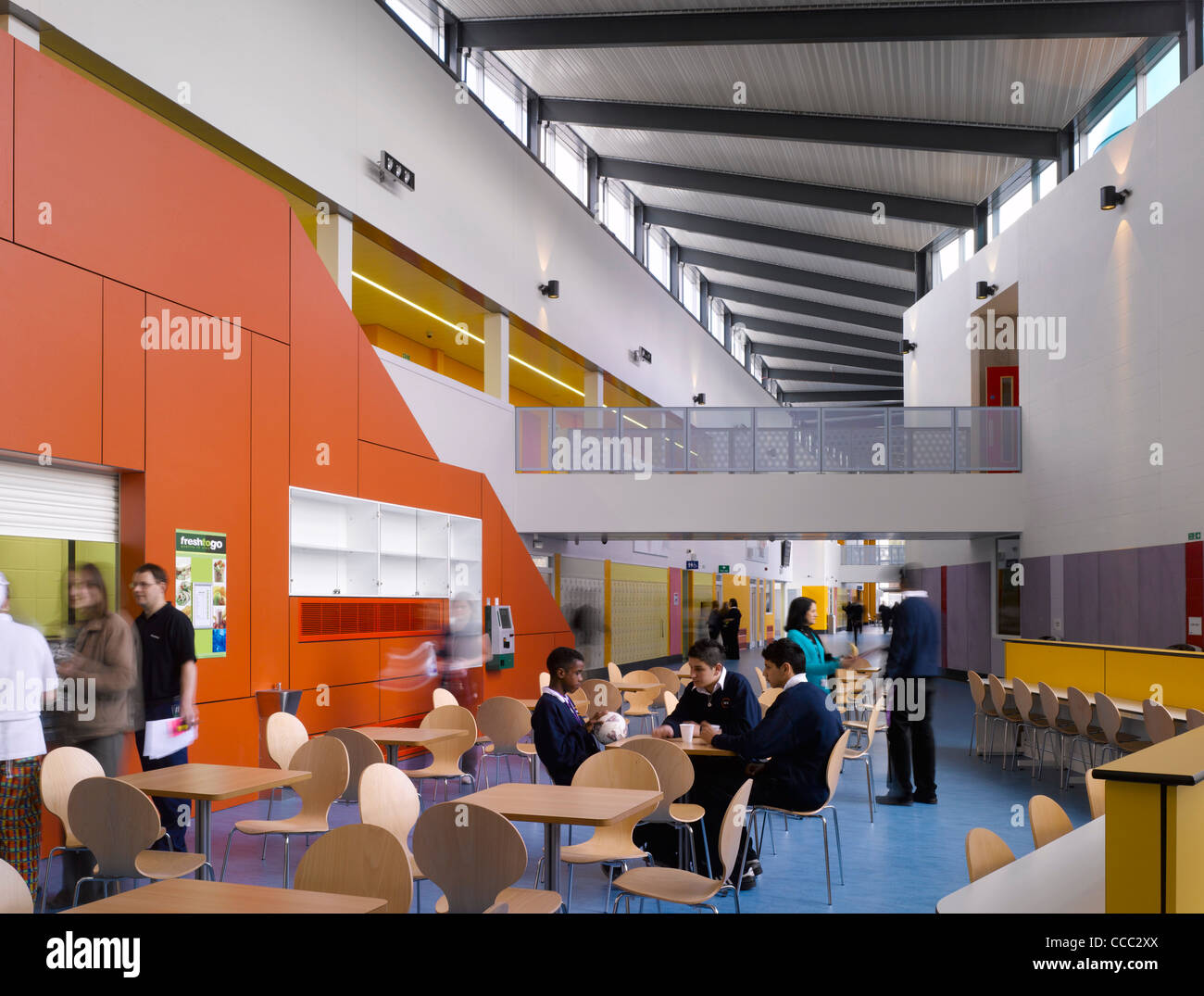 BRISTOL METROPOLITAN ACADEMY, WILKINSON EYRE ARCHITECTS, BRISTOL Stock