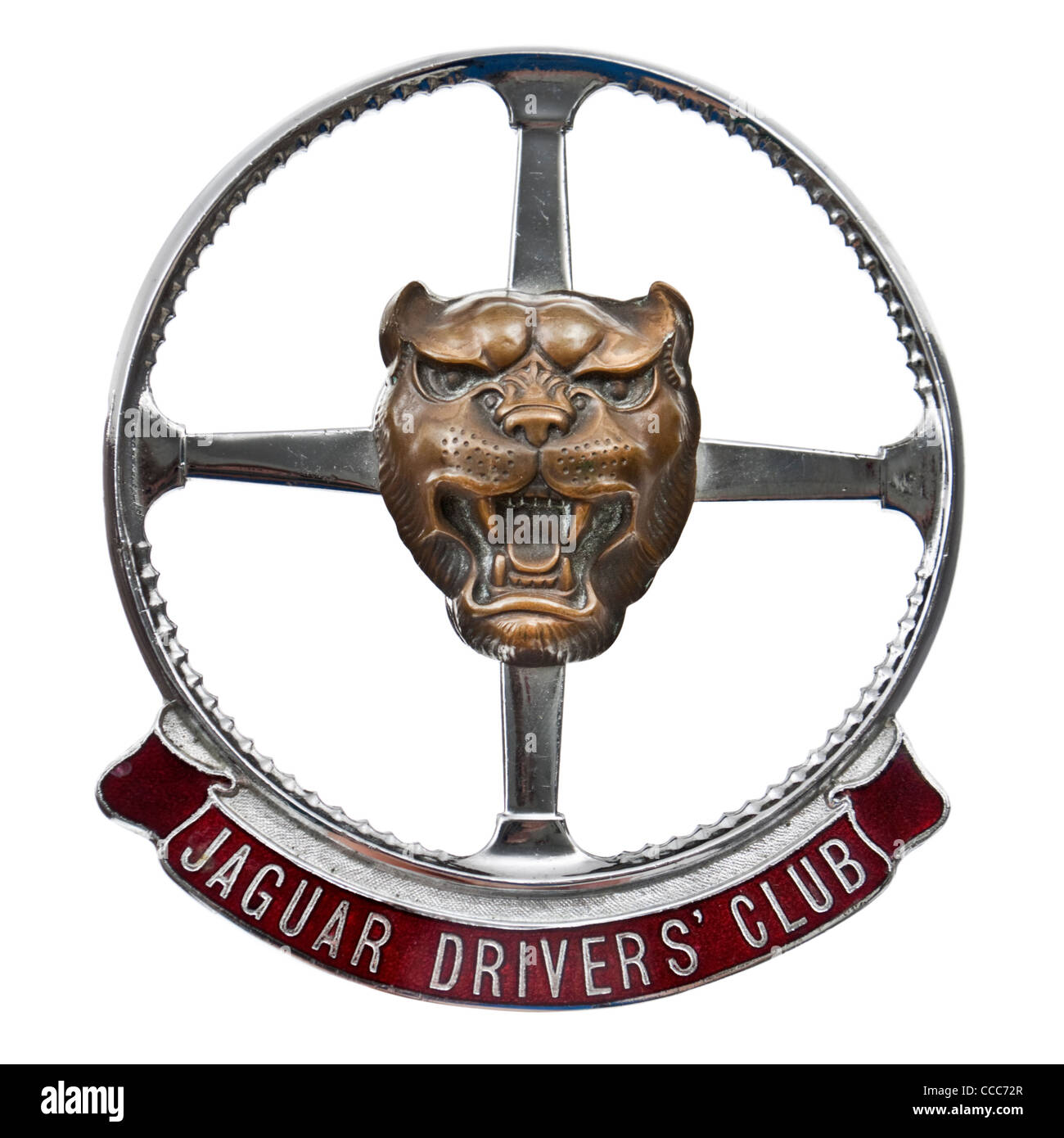 Vintage "Jaguar Driver's Club" car badge by Pinches of London Stock