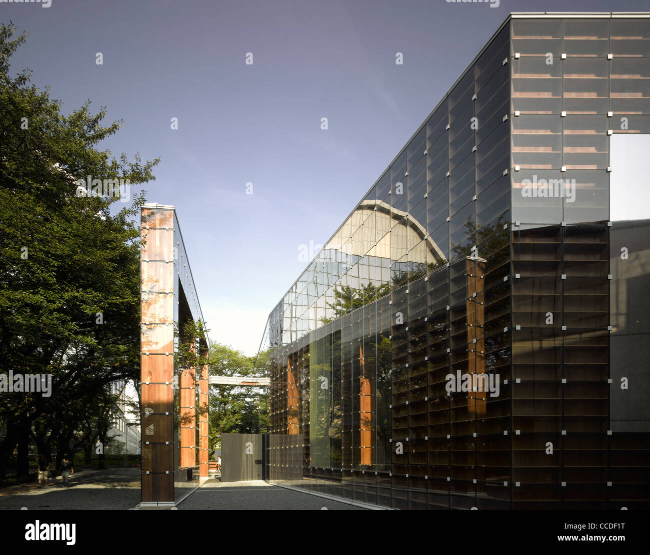 Musashino Art University Library, Tokyo, Japan, 2010 Stock Photo