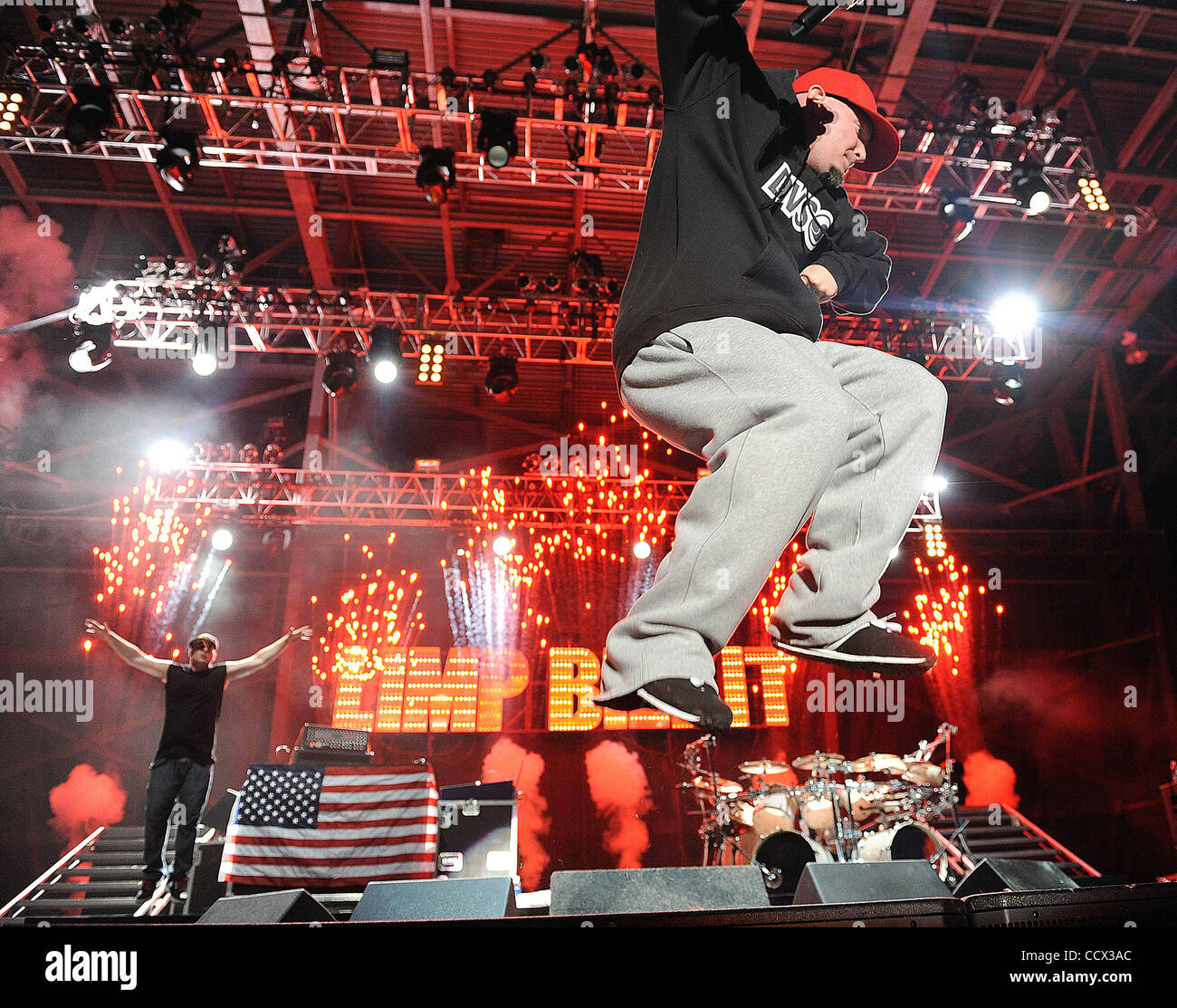 May 23, 2010 Columbus, Ohio; USA Singer FRED DURST of the band