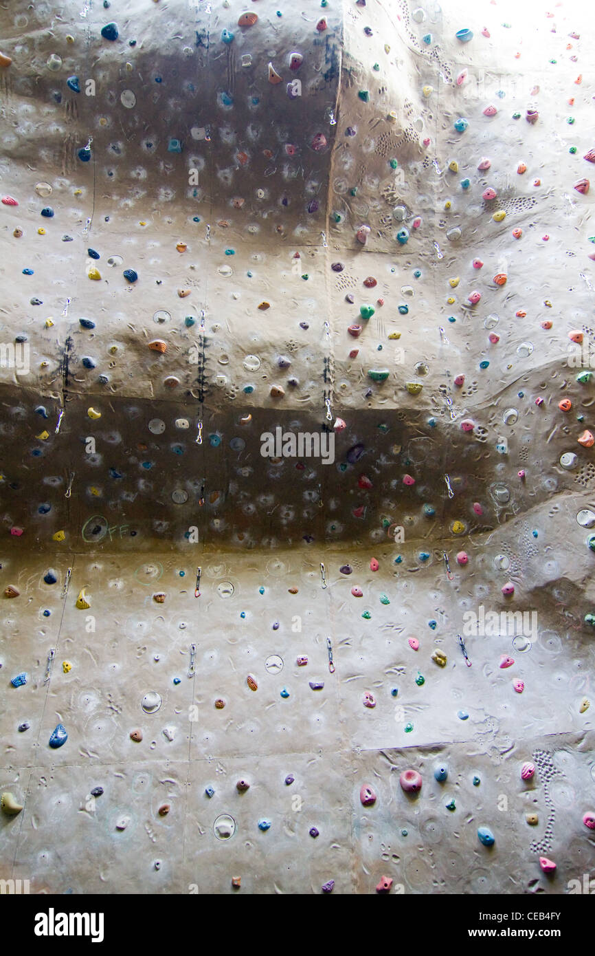 Warwick University Climbing Wall Coventry, UK Stock Photo, Royalty Free